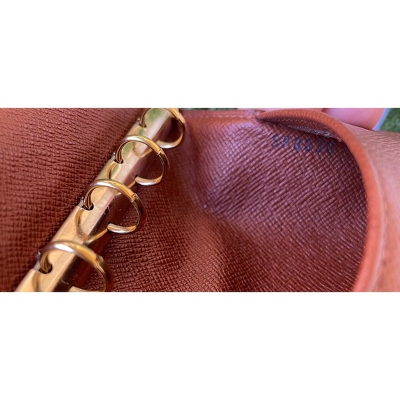 AUTHENTIC Louis Vuitton Monogram Canvas Small Ring Agenda Cover PM - Picture 11 of 11